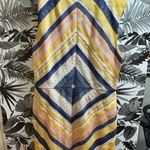 Slate and Willow 14 Colorful Striped Sleeveless Dress